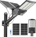 Ofuray OL-10600W Solar Street Lights Outdoor,50,000mAh Solar Parking Lot Security Lights Commercial up to 720,000Lm Distance,IP67 Street Dusk to Dawn with Remote Control for Street,Barn