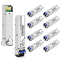 OPSTRAN 1000BASE-LX/LH SFP Optical Transceiver Module Compatible with Juniper QFX-SFP-1GE-LX EX-SFP-1GE-LX SRX-SFP-1GE-LX 1G SFP 1310nm 20km DDM Duplex LC SMF 10 Pack