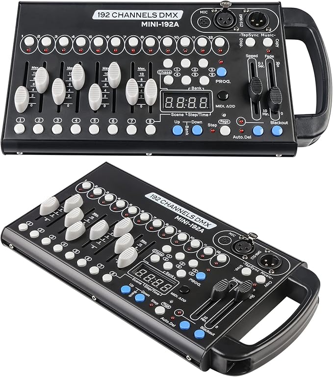 DMX Controller - 192 Channel DMX Light Controller for Led Lights