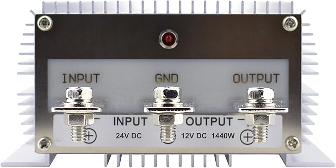 C DC to DC 24V/12V 120A 1440W Waterproof Buck Transformer Regulator Power Supply