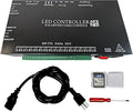CANRIA K16 ARTNET+DMX CONSOLE LED CONTROLLER, Professional Lighting Control, Suitable for SPI TTL, Online Offline, Addressable Programmable, Perfect for Concerts, DJ Performances, Weddings, Event, etc