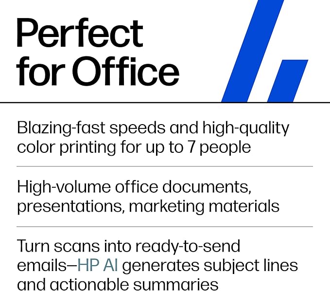 HP Color LaserJet Pro MFP 3301sdw Wireless All-in-One Color Laser Printer, Office Printer, Scanner, Copier, ADF, Duplex, Best-for-Office (499Q3F)