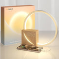 Vivilumens Sunrise Alarm Clock for Heavy Sleepers Adults, Wake-up Light, Sleep Aid 10 White Noise Sound Machines with 30/60/90 Timer, 3 Level Dimmable Touch Table Lamp with Snooze USB Charger Port