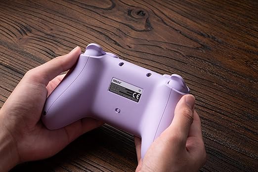 8Bitdo Ultimate 2C Hall Effect Joysticks and Hall Triggers Wireless Controller for Windows PC and Android, with Remappable L4/R4 Bumpers, Turbo function & Rumble vibration (Purple)