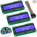 Hosyond 3pcs I2C IIC 1602 LCD Display Module 16x02 LCD Screen Module for Arduino Raspberry Pi