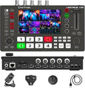 Cinetreak C2S HDMI & SDI 5.5'' Screen Multi-Format PTZ Control Video Switcher Mixer with REC, Playback, Macro Media,Vertical Livestream （NDI updatable）