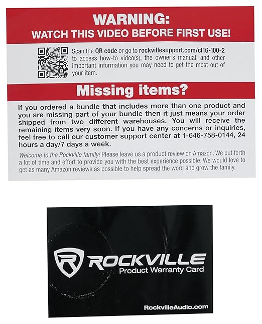 Rockville CL16-100-2 CL2 Rated 16 AWG 100' Speaker Wire, In-Wall and Ceiling Use, 2 Conductor, Oxygen-Free Copper, High Strand Count, Perfect for 70V/100V Home and Commercial Audio Installs