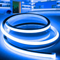 VOEWT LED Strip Lights Blue,32.8ft 110-120V Neon Rope Lights,Flexible Silicone Outdoor Waterproof Neon Strip Lights for Bedroom,Mirror,Kitchen Cabinet, Living Room,Halloween Decor