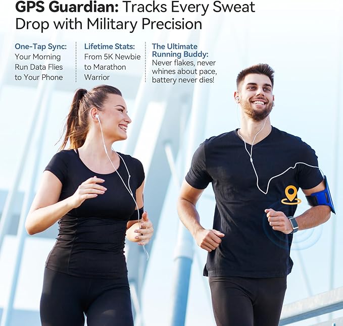 EnergyPort Smart Bracelet with Blood Oxygen/Blood Pressure Monitor, 60-Day Battery Health Fitness Tracker with 2 Bands,Lifetime Membership,Activity Tracking Heart Rate Sleep Monitor for Android iOS