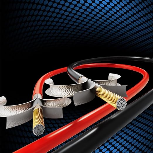 18 Gauge Electrical Wire 2 Pack Total 300ft-Black 150 ft and Red 150 ft Soft Flexible Copper-Clad Aluminum(CCA) 18 AWG PVC Wire for Lamp, Household Appliances RC Toys, Models, Auto, Electronics