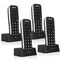 Intercoms Wireless for Home, 1 Mile Long Range for House Business Office, Handheld Room to Room Communication System, Rechargeable Loud & Clear 10-Channel Anti-Interference Intercom System