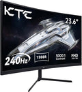 KTC 24 Inch Curved 240Hz Gaming Monitor, FHD 1500R Curved Computer Monitor 1080P, 3000:1 Contrast, Adaptive Sync, HDR, MPRT 1ms, HDMI DisplayPort, Low Blue Light, Tilt, VESA Mount, H24S17P