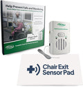 Smart Caregiver Fall Prevention Monitor and Weight Sensing Chair Pad - Alerts Caregiver When They Get Up from Chair - Chair Exit Alert for Elderly - 1 Year Warranty