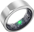 Smart Ring for Women Men, Valentine's Day Gifts, Minimalist Fitness Ring with Heart Rate, Stress, Sleep, Step, Calorie Tracking, 5ATM Waterproof for iPhone and Android,No Subscription (Silver, 6)