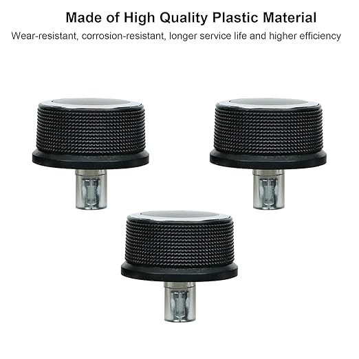 84141127 AC Temperature Control Knob Fit for Chevrolet Express 2008-2021, Fit for GMC Savana 2008-2017, 84793085 3pcs