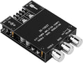 ZK-1002T Bluetooth Amplifier Board 2.0CH 100W*2 Mini Audio AMP with Treble and Bass Control, BT and AUX Inputs, DC 9-24V Stereo AMP Module for Home Speakers, Update Version APP Control