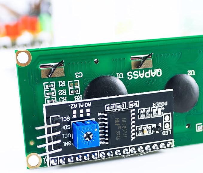 Hosyond 3pcs I2C IIC 1602 LCD Display Module 16x02 LCD Screen Module for Arduino Raspberry Pi