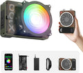 ZHIYUN MOLUS X100 RGB Standard 100W Video Light [Official] V2 Upgraded Version Professional Photography Light Portable Continuous Output Lighting 2500K~10000K CRI≥95 TLCI≥97 Only 384g (No Battery)