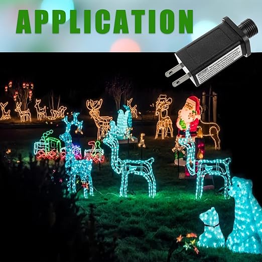 SIGANDG 24V 12W LED Transformer Replacement Class 2 Power Supply for Christmas String Light Inflatable Decorations LED Controller IP44 Waterproof Low Voltage