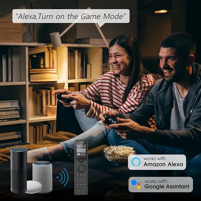 SofaBaton X1 Universal Remote with Hub and App, All-in-One Smart Universal Remote Control with Customize Activities, Control Up to 60 IR/Bluetooth/WiFi Devices