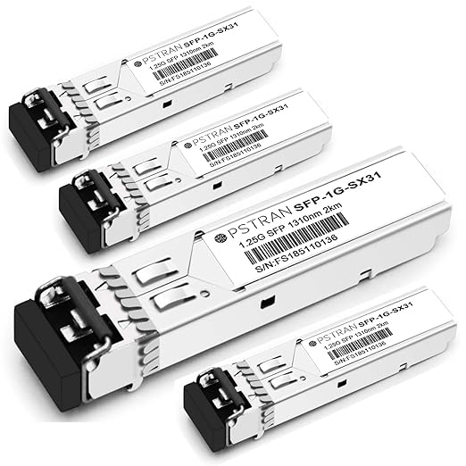 OPSTRAN 1000BASE-SX SFP Optical Transceiver Module Compatible with Extreme Networks I-MGBIC-LC03 1310nm 2km DDM Duplex LC MMF 4 Pack
