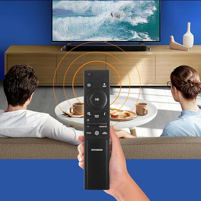 AH81-15047A for Samsung Soundbar Remote Control Replacement,Compatible with Samsung Soundbar Home Theater/Surround Sound Audio Systems