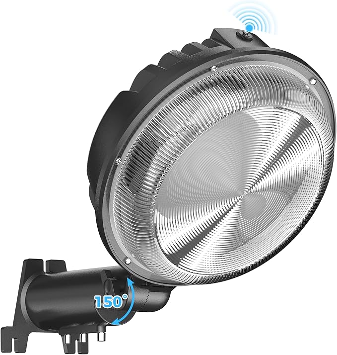 AIKVSXER LED Barn Light 160W Dusk to Dawn LED Outdoor Area Security Light with Photocell 24000LM IP66 Waterproof 6500K Daylight for Yard Street Farm Garden Garage 1 Pack