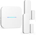 AIDA Door Alarms When Opened Wireless Ring Chime Sensor Alarm for Business/Home/Kids - 600ft Range, 58 Ringtones, 5 Volume Levels, Open Alert, Easy Install (1 Receiver + 2 Sensor)
