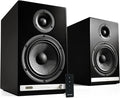 Audioengine HD6 Premium Powered Bookshelf Speakers | 150W Audiophile-Grade Bluetooth 5.0 Speakers with aptX HD | 24-Bit DAC | Real Wood Veneer