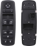 Obaee Window Switch Power Control Button Front Left Driver Side Compatible with 2010-2011 Dodge Grand Caravan/Chrysler Town & Country, Replacement OEM 04602535AI, Double Autos 3+0 Pinss