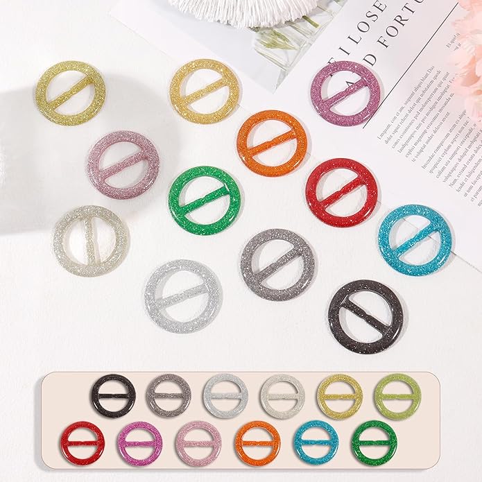 T-Shirt Clips 9 PCS, Clothes Corner Knotted Button, Fashion Alloy Pearl Rhinestone Circle Clip Buckle Round Shirt Silk Scarf