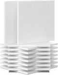 BXI Sound Absorber, 12 X 12 X 3/8 Inches 16Pcs High Density Acoustic Absorption Panel, Sound Absorbing Panels Reduce Echo Reverb, Tackable Acoustic Panels for Wall and Ceiling Acoustic Treatment