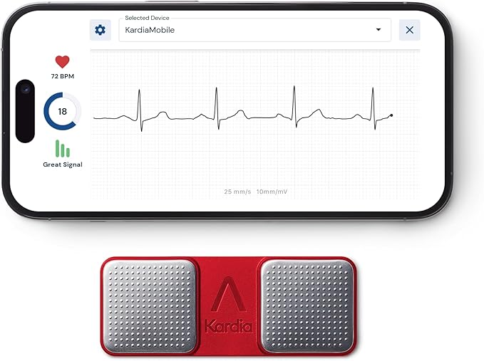 KardiaMobile 1-Lead Personal EKG Monitor