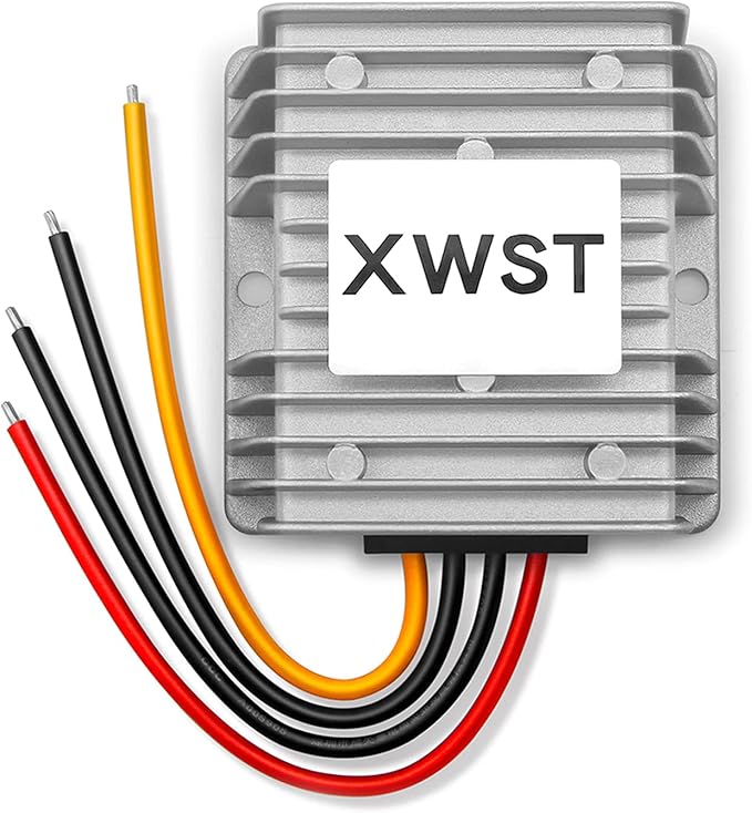 DC DC 12V to 13.8V 10A Step-up Module,Boost Converter 9V-13V to 13.8V Voltage Regulator,Waterproof Power Adapt 138W 13.8V Volt Transformer Module (12V to 13.8V 10A)