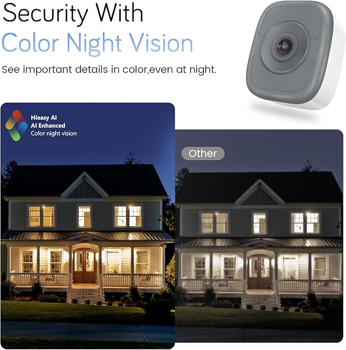 abetap 5MP 3K Window Camera, Enhanced Color Night Vision, Strong Magnetic Mount, No Subscription, 24/7 Recording, Tool-Free Install, Dual-Band 2.4G&5Ghz WiFi