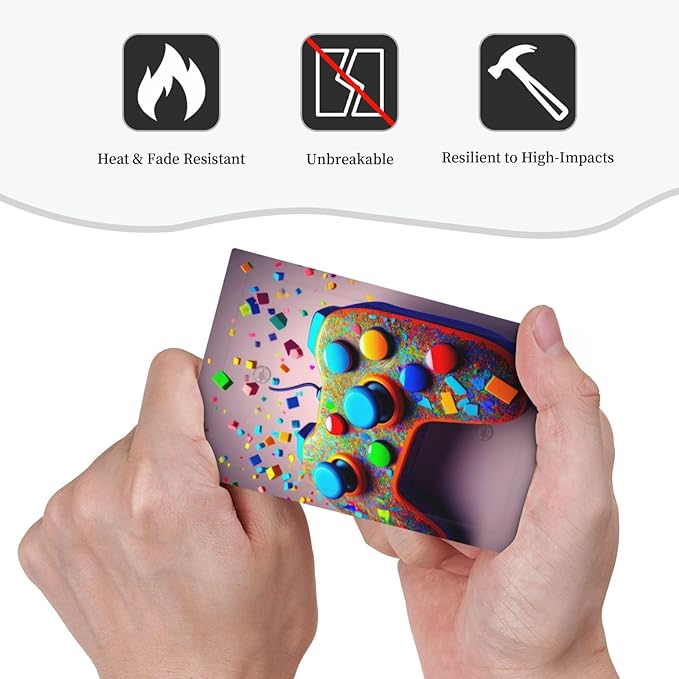 Bvtewkhz Game Controller No Device Single Blank Decorative Light Switch Covers Electrical Faceplate Switch Plates for Bathroom Kitchen Home