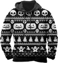 Halloween Hoodie Men Graphic Pumpkin Ghost Printed Sweatshirt Casual Trendy Long Sleeve Halloween Hooded Tops with Pockets