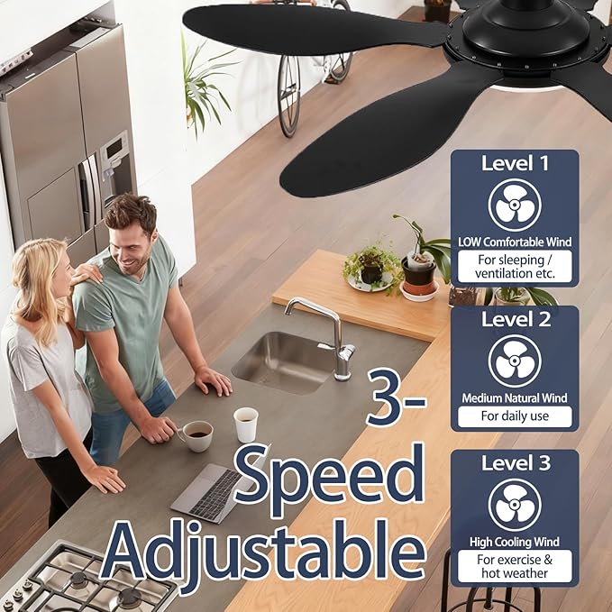 TX028C-S Ceiling Fan Remote Control for Hampton Bay - 3 Speed, Light Dimmer Compatible with TX028C-S, A25-TX028C, A25TX028CS