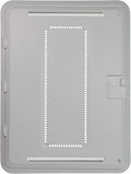 Legrand - OnQ 20 Inch Media Enclosure, Wifi Electrical Box, Cable Management Box for Distribution of Networking Service, Recessed Media Box Lets Signal Through, White, ENP2050-NA
