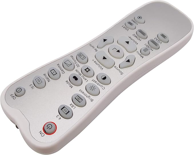 INTECHING BR-3067B Projector Remote Control for Optoma DH1011, EH300, HD131X, HD131Xe, HD131Xw, HD25, HD2500, HD25e, HD25-LV, HD25-LV-WHD, HD30, HD30B