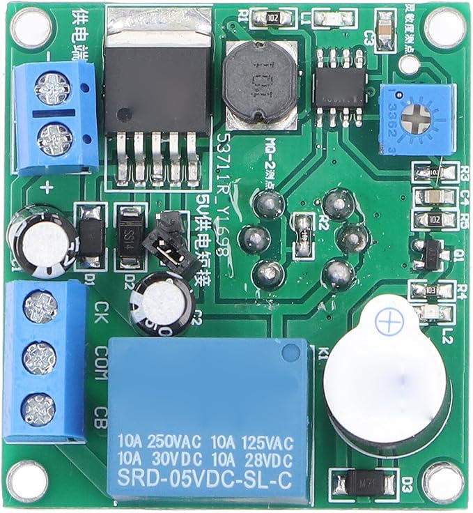 Smoke Sensor Module Switch, PVC Light Sound Alarm Smoke Detector Alarm Module for DC5‑30V with MQ2 Material