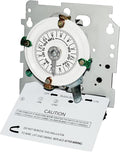 T104M Electromechanical Timer Switch Versatile Scheduling Manual Override,1-12 Cycles Per Day - Manual Override