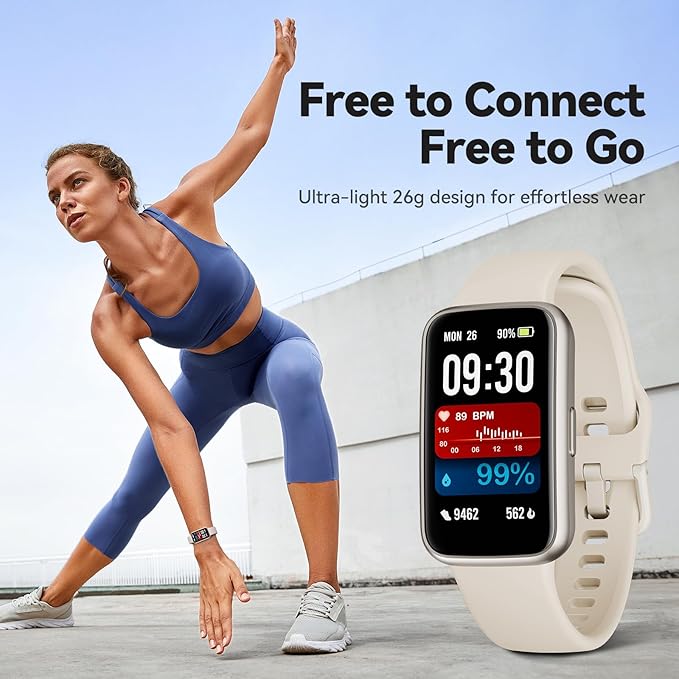 Enfit Fitness Trackers,Smart Watch with 1.47" Color Screen,100+Sport Modes Fitness Watch with Heart Rate Sleep Monitor,Pedometer Step Counter Watch,3TAM Waterproof Activity Trackers for Women Men, BGE