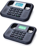 UniTalk Wireless Intercoms for Home & Office, Two-Way Real-time Full-Duplex Voice System with Offline Voice Control,Group Call & Monitor Function, Clear Sound, Long Range Up to 1/4 Mile (UT-001-1F1P)
