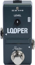 Rowin Tiny Looper Electric Guitar Effect Pedal 10 Minutes of Looping Unlimited Overdubs