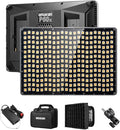 Aputure Amaran P60x 60W Output Bi-Color Lensed LED Panel Video Light 5070+ lux, CRI 95+, TLCI 97+, Color Temperature 3200K~6500K, APP Control & 4 Built-in Lighting FX, Softbox, Carring Case