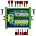 Screw Mount 30Amp 48V 2x6 Position Screw Terminal Block Distribution Module