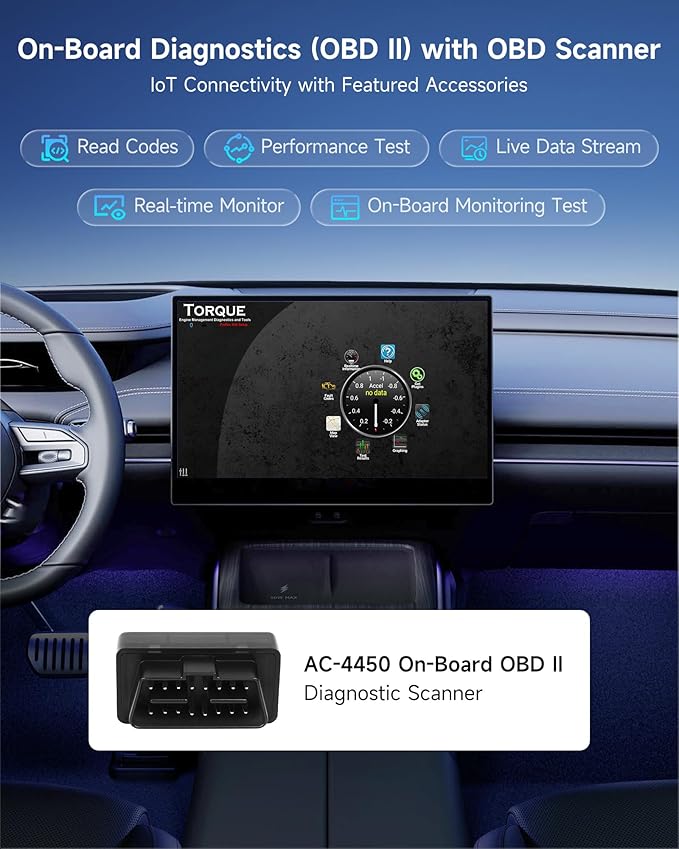 ATOTOMOVE Wireless Magic AI Box CarPlay with OBD2 Scanner, Car Video Streaming Plug & Play Carplay Box for iPhone & Android Auto with AI ChatGPT, Supports YouTube, Netfilx, Dual WiFi, CB4B Upgraded