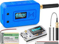 Meshnology 1 Set ESP32 LoRa V3 Module Board with 915 MHz Antenna + 3000mAh Battery + Protect Case - with WiFi Blue tooth SX1262 CP2102 0.96” OLED Display Type C for Ar duino Meshtastic IOT (N35, Blue)
