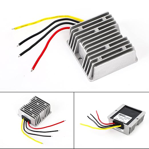 Areyourshop Waterproof 12V/24V to 6V 30A 180W Step Down DC/DC Power Converter Regulator